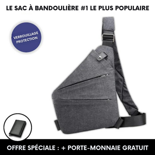 Sac à bandoulière antivol  - Lozelo™